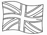 Flag British Coloring Drawing Pages England Britain Great Colouring Getcolorings Getdrawings Paintingvalley Color Drawings Printable Clipartmag sketch template