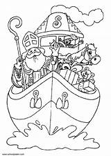 Sinterklaas Kleurplaat Kleurplaten Zwarte Bateau Piet Pieten Stoomboot Sint Volwassenen Knutselen Coloriages Paard Pakjesboot Inkleuren Enfant Schoen Zelf Veel Yurls sketch template
