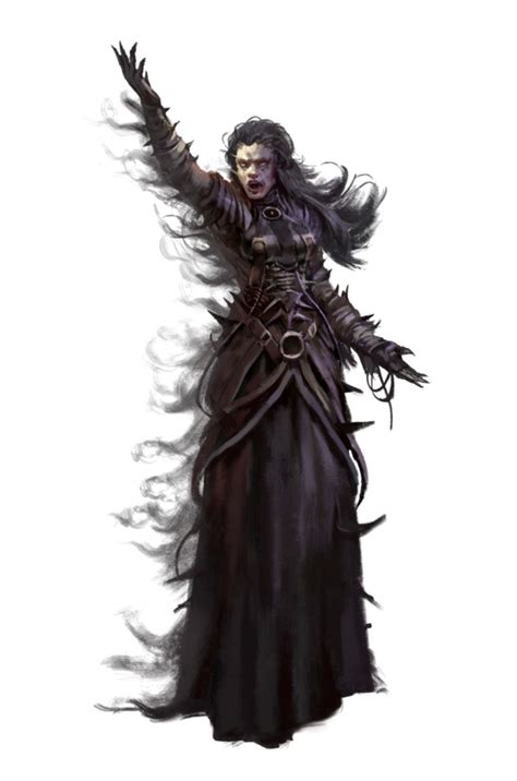 female human shadow sorcerer pathfinder  pfrpg dnd dd