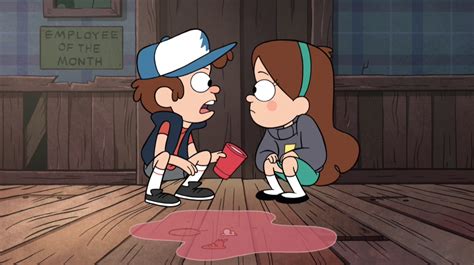 Image S1e7 Dipper Mabel Hand Melted Png Gravity Falls