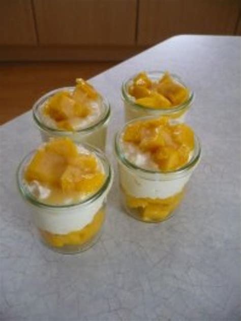 mango joghurt kokos creme rezept mit bild kochbarde