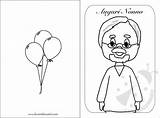 Nonni Auguri Biglietti Biglietto Nonno Compleanno Colorare Lavoretti Lavoretticreativi sketch template