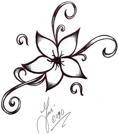 awesome flower drawings weneedfun