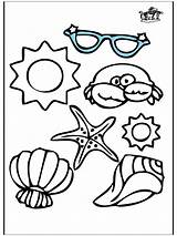 Oggetti Colorare Disegni Voorwerpen Sommer Objetos Zomer Zomerse Malebog Summery Sommers Objekte Fargelegg Destate Dibujos Advertentie Malesider Anzeige Annonse Nukleuren sketch template