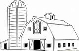 Barn Coloringpages101 Rich sketch template