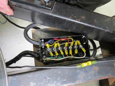 trailer wiring junction box  color coded terminals abs buyers products accessories