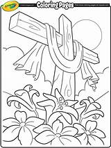 Lily Easter Coloring Part sketch template