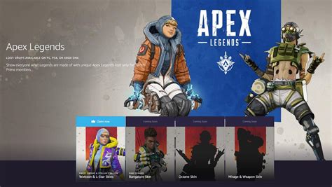 How To Redeem Twitch Prime Apex Legends Skins Allgamers