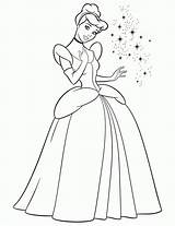 Cinderella Cinderela Mewarnai Putri Cantik Princesas Ariel Cenicienta Coloringhome Você Magia sketch template