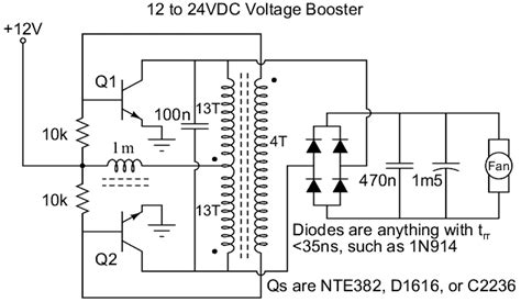 simple dc converter circuit power supply diagram  circuit