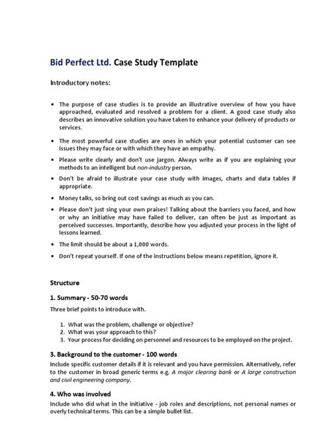 case study template  version case study cognition