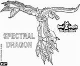 Invizimals Dragon Spectral Tribes Lost Coloring Pages Kleurplaat Tlt Kleurplaten Star sketch template
