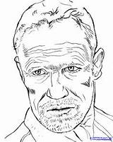 Coloring Walking Dead Pages Drawing Dixon Merle Online Books Colouring Rooker Sketches Michael Print Book Sheets Portrait Adult sketch template