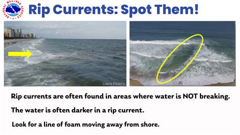 How To Spot A Rip Current Wind Wave Foam Shore Seaweed Rip