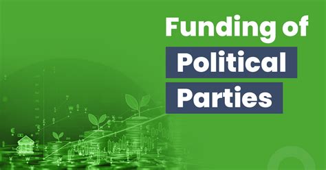 funding  political parties  india