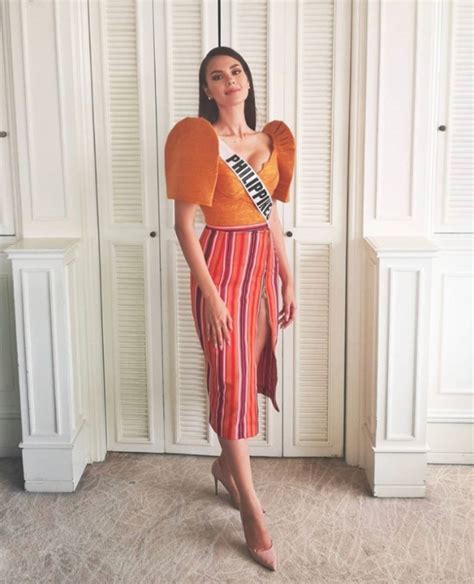 Catriona Gray And Her Ootd For The Miss Universe 2018 Preliminary