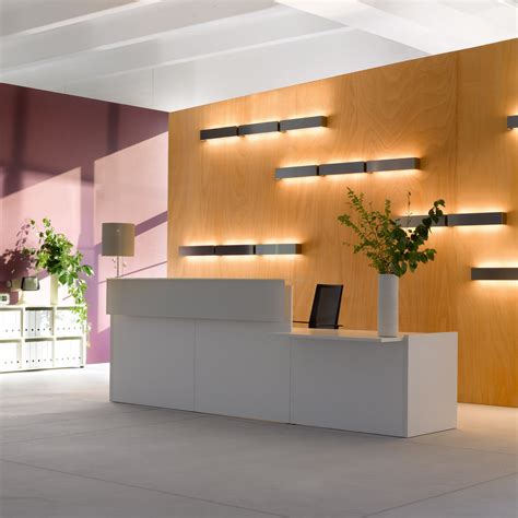 factory modular reception desks sinetica apres furniture