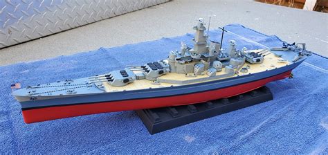 Uss Alabama Bb 60 Battleship Plastic Model Military Ship Kit 1
