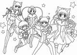 Anime Coloring Pages Color Kids sketch template