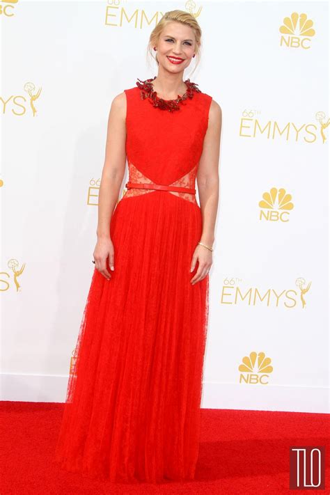 emmys 2014 claire danes in givenchy tom lorenzo