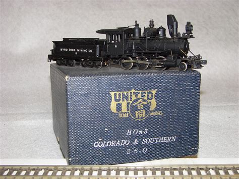ho version    mogul colorado southern hon  ft narrow gauge locomotive united scale