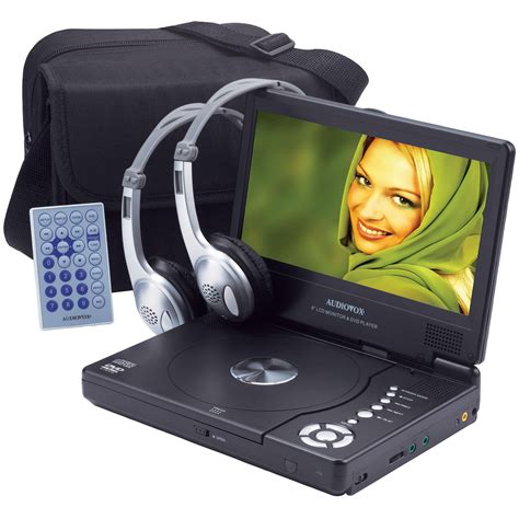 audiovox dpk  slim  portable dvd player dpk bh