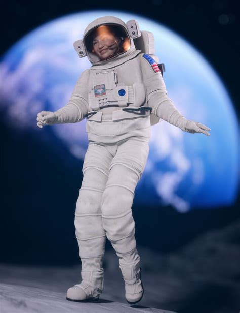 Space Suit Outfit For Genesis 8 Female S Render State