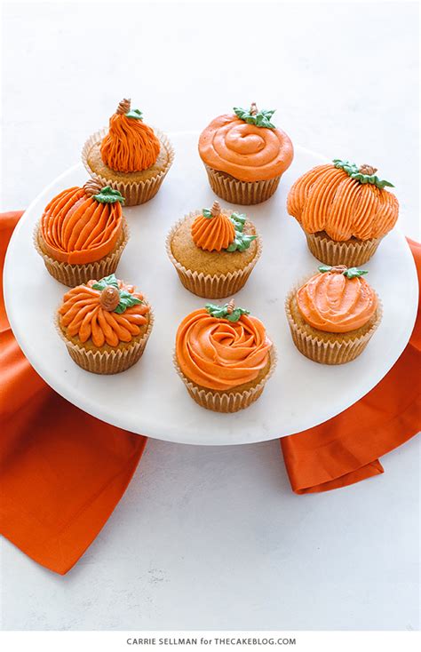 pumpkin cupcakes 8 ways the cake blog