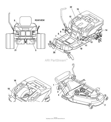 craftsman zts  parts diagram wiring