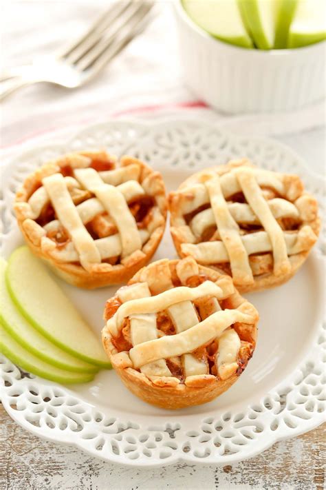 Mini Apple Pies Mini Pie Recipes Apple Recipes Holiday Recipes
