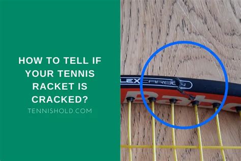 tennis racket  cracked tennis hold
