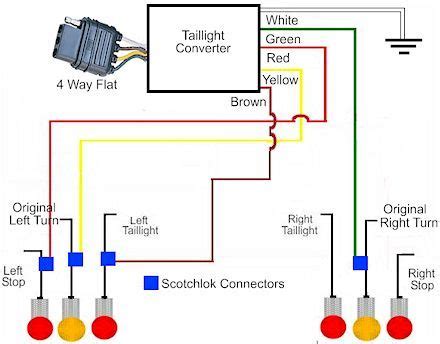 circuit diagram pole travel trailer connector wiring color code trailer light wiring trailer