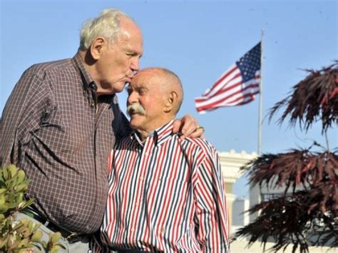 most adorable gay couple ever celebrating 54 years of love and five years of marriage queerty