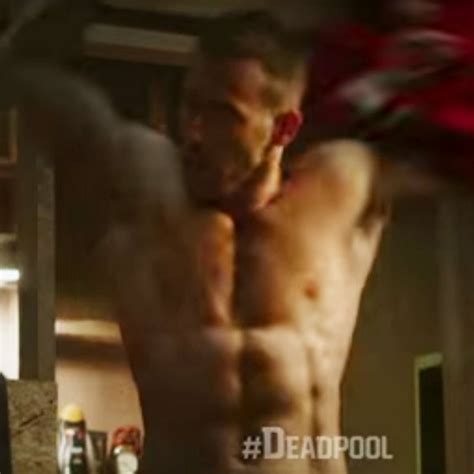 Ryan Reynolds Is Shirtless Flaunts 6 Pack Abs In New Deadpool Promo
