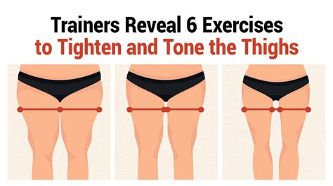 trainers reveal 6 exercises that tighten and tone the thighs