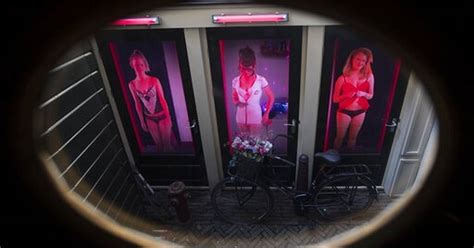amsterdam sex workers angry at red light district tours ban