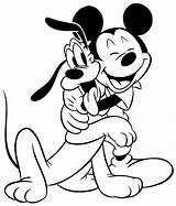 Coloring Pages Mickey Mouse Disney Kids Minnie Friends Printable Pluto Print Online Color Top Toddler Forever Popular Getcolorings Sheets Cute sketch template