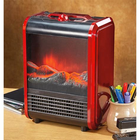 mini fireplace portable electric heater  home heaters  sportsmans guide
