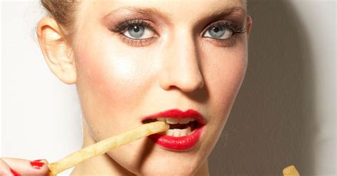 women are eating mcdonald s chips immediately after sex but for a