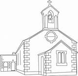 Church Outline Drawing Paintingvalley Drawings sketch template