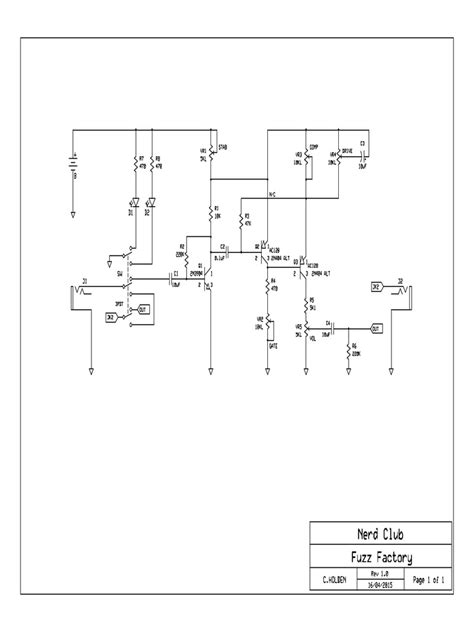 fuzz factory schematic audio engineering celtic musical instruments