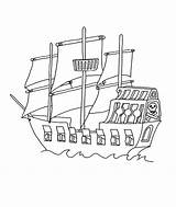 Pirate Ship Coloring Pages Ships Sheet Color Clipartqueen sketch template