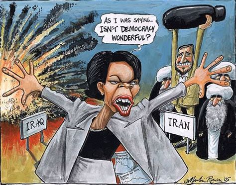 Condoleezza Rice Cartoons Rowson Realclearpolitics