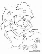 Coloring Pages Eve Getdrawings sketch template
