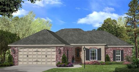 ranch style house plan  beds  baths  sqft plan   exterior front elevation