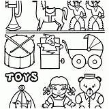 Toys Coloring Pages Colorings Print Many Color sketch template