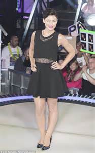 emma willis showcases her enviable figure in a daring lbd at the big