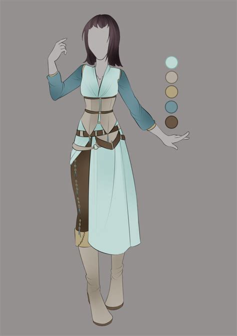 July Commission 04 Outfit Design Character Outfits Fantasy