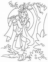 Krishna Janmashtami Coloring Pages Printable Shri Kids Holi Drawing Familyholiday Krishan Kid Sri Flute Drawings Sketch Outline Related Posts Visit sketch template