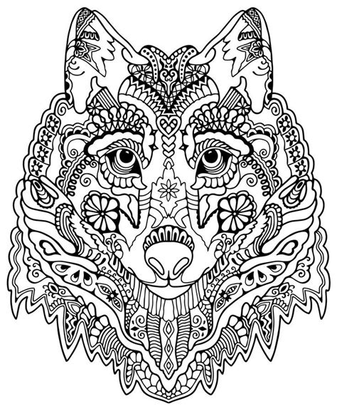 pattern animal coloring pages   print   children